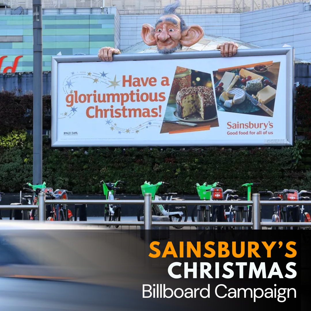 How Sainsbury’s Christmas Billboard Campaign Captivates Audiences