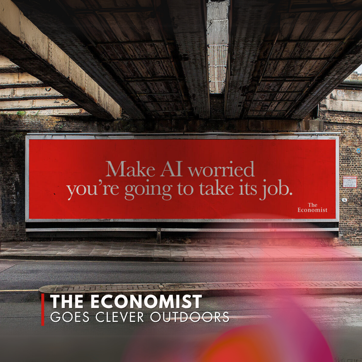 The Economist’s Clever Use of Outdoor Advertising