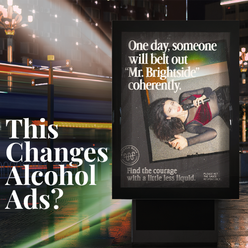 Whistle Buoy Reframes “Liquid Courage” with a Bold Responsible OOH Campaign