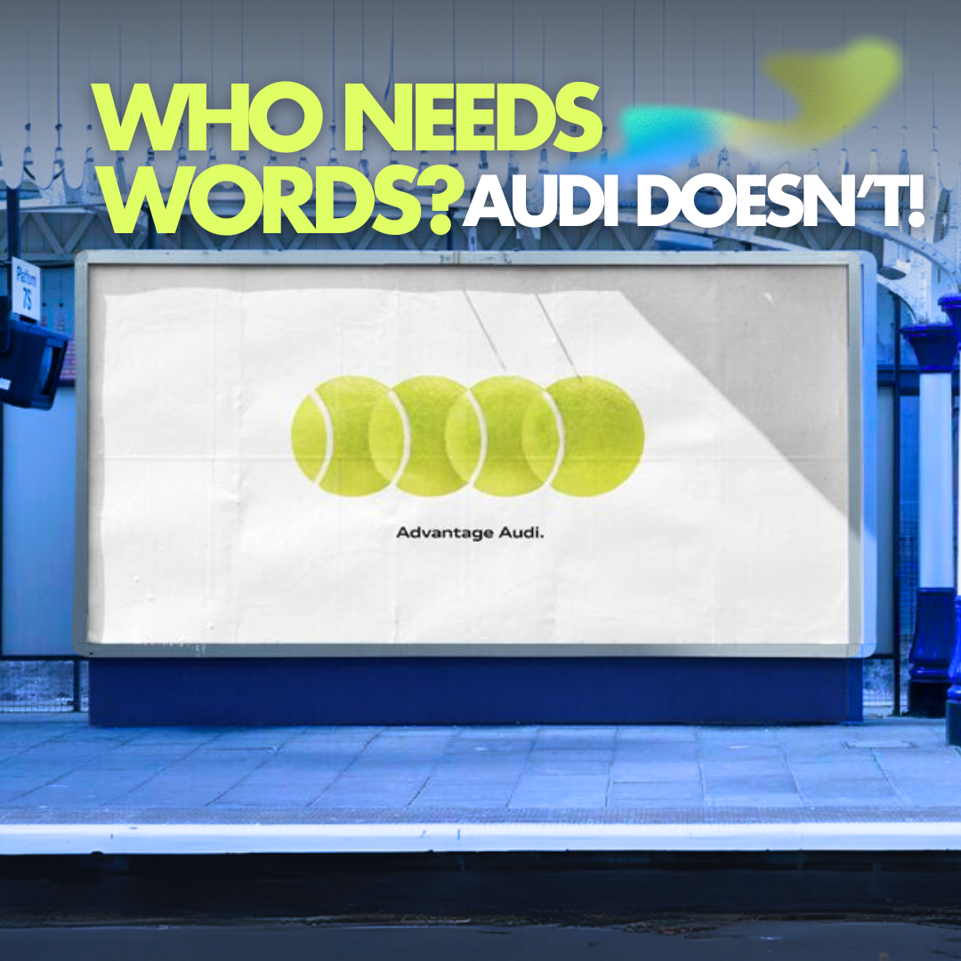 Audi Scores with Minimalist Wimbledon Billboard Campaign