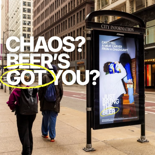 Molson Coors: Just Bring the Beer — Holiday OOH