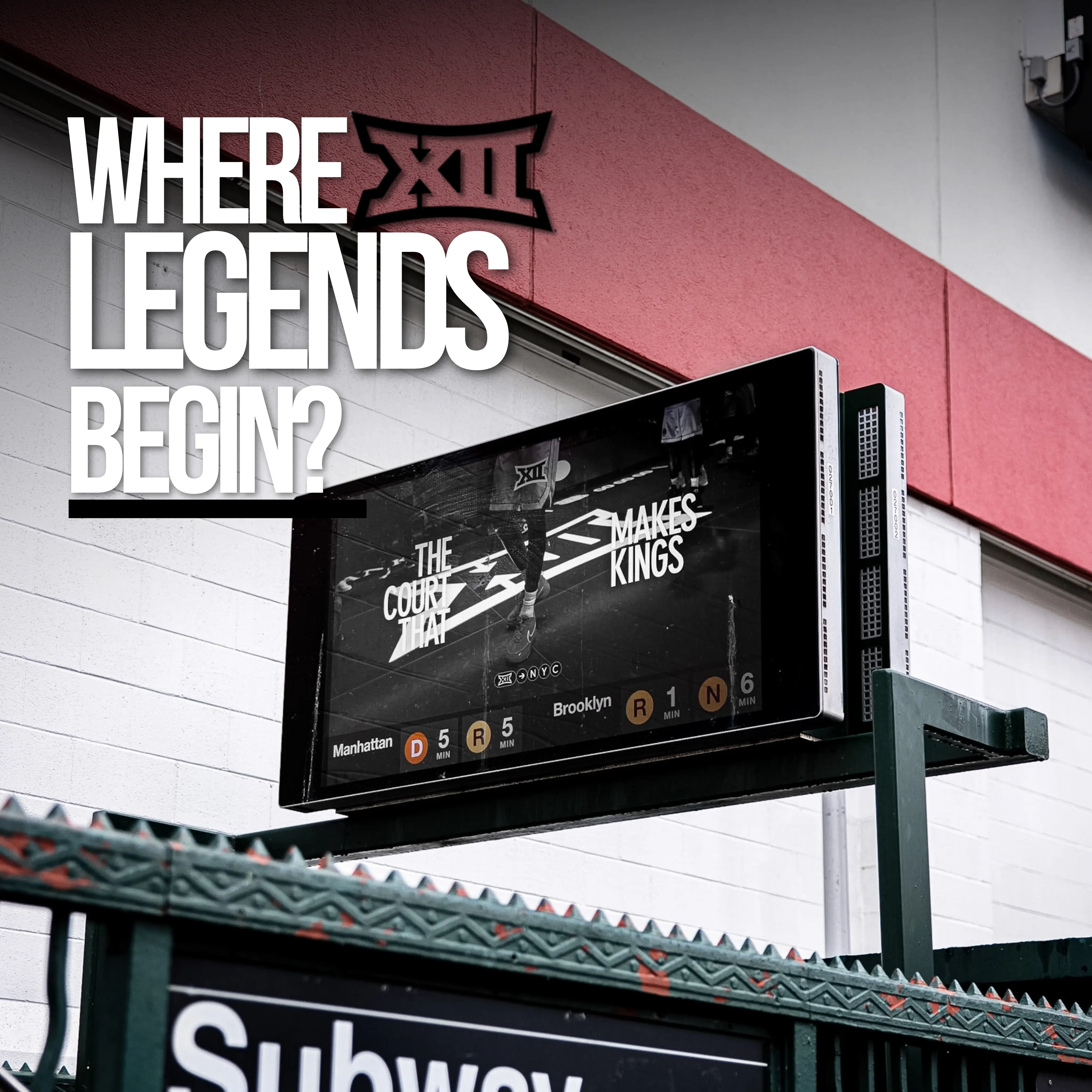Big 12 Launches OOH Campaign After Historic 2026 NBA Draft