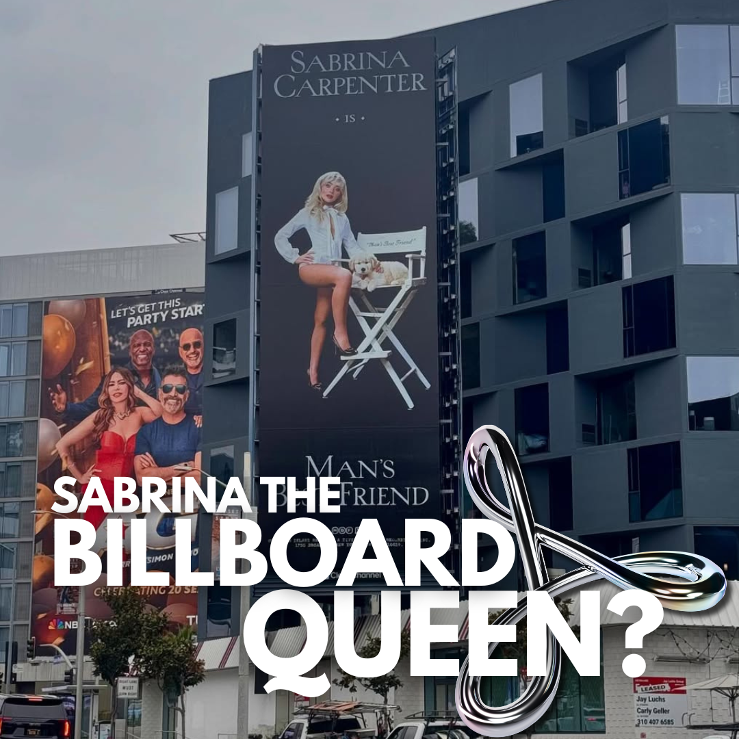 Sabrina Carpenter’s Billboard Promo in LA: A Winning Outdoor Campaign
