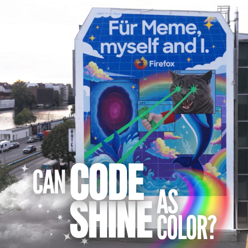 Firefox Glow Mural Berlin