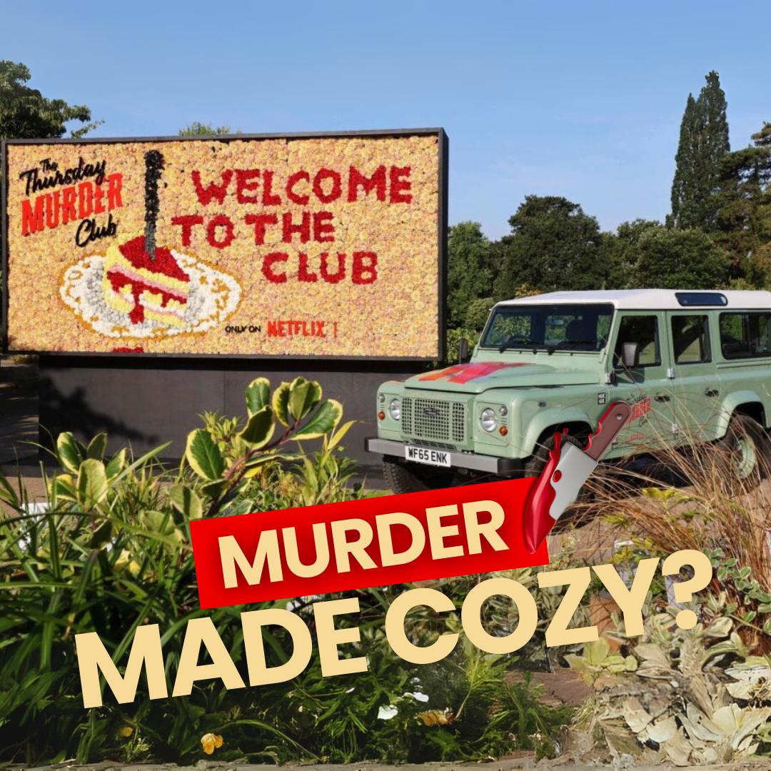 Netflix Launches Wholesome OOH for The Thursday Murder Club