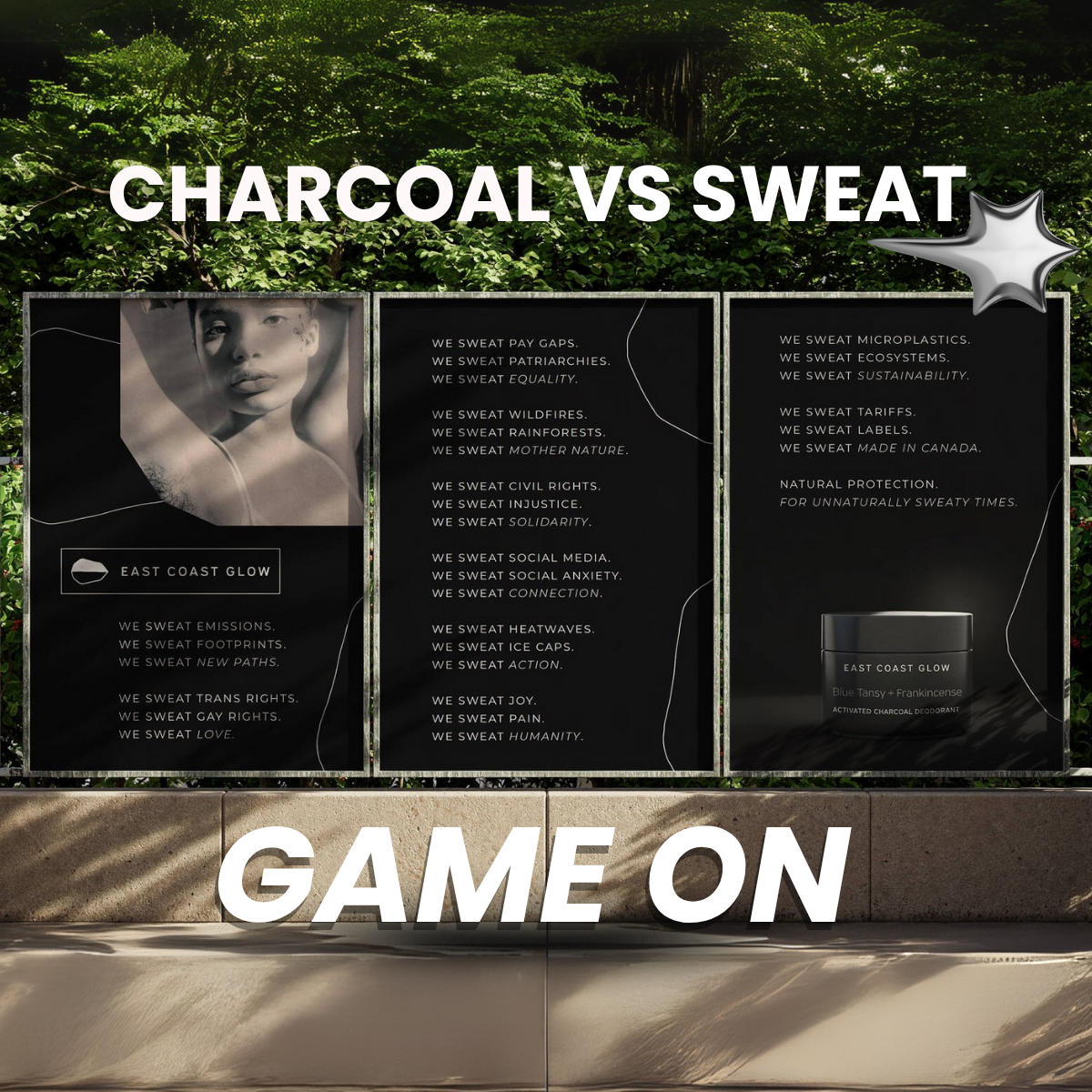 Charcoal-Powered Deodorant Stands Up to Sweaty Times