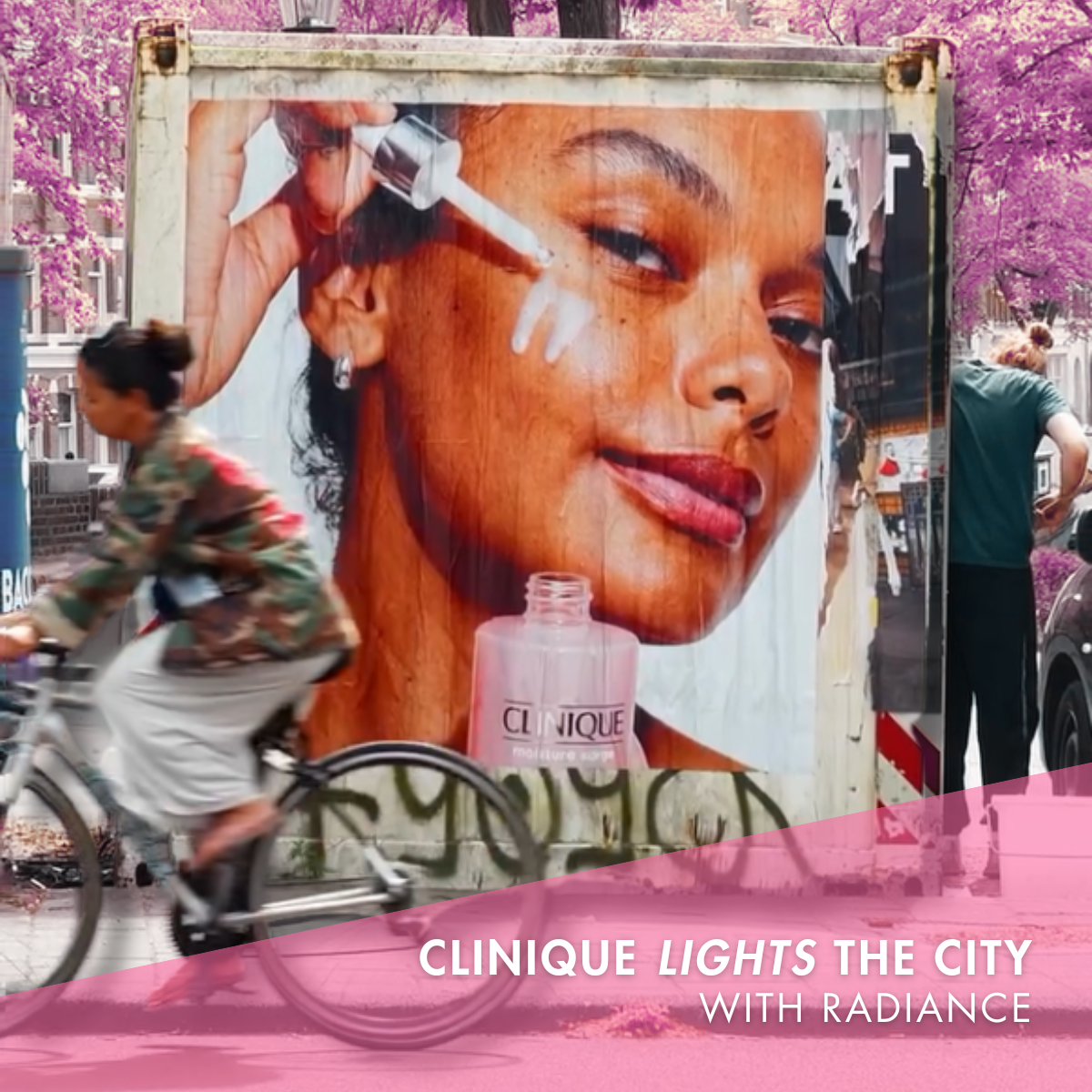 Clinique’s ‘Activate Your Glow’ Lights Up Amsterdam