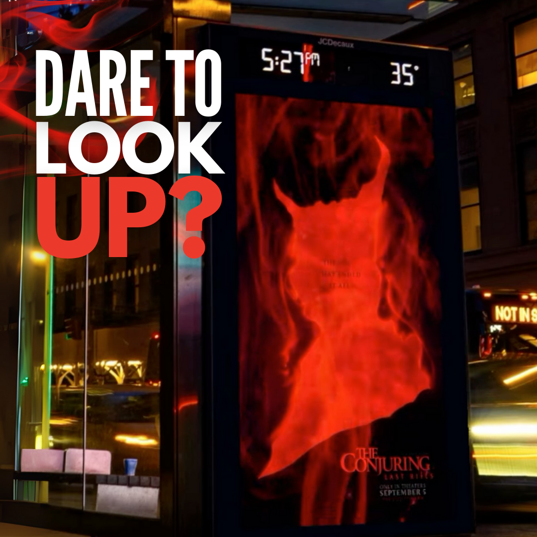 The Conjuring Unleashes Fear With Billboard Takeover