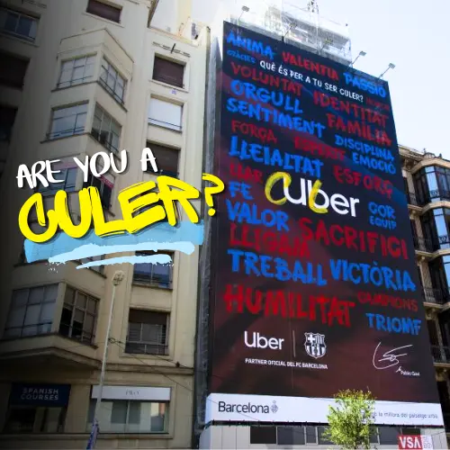 Uber Celebrates FC Barcelona’s LaLiga Title With Gavi and a Fan-Led OOH Campaign