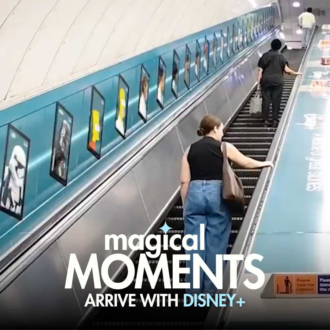 Disney+ Surprises Londoners With Magical Reflections
