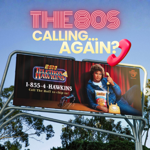 Doritos x Stranger Things: 1987 Hawkins Telethon OOH