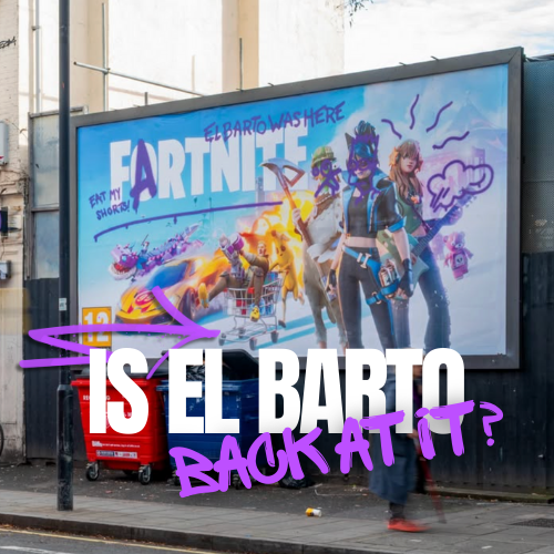 El Barto Was Here: Fortnite Drops an Epic Bart Simpson Spray