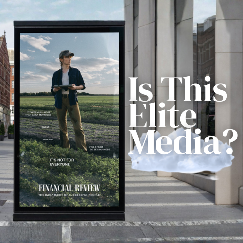 The Australian Financial Review Embraces Divisive Branding with “It’s Not For Everyone”