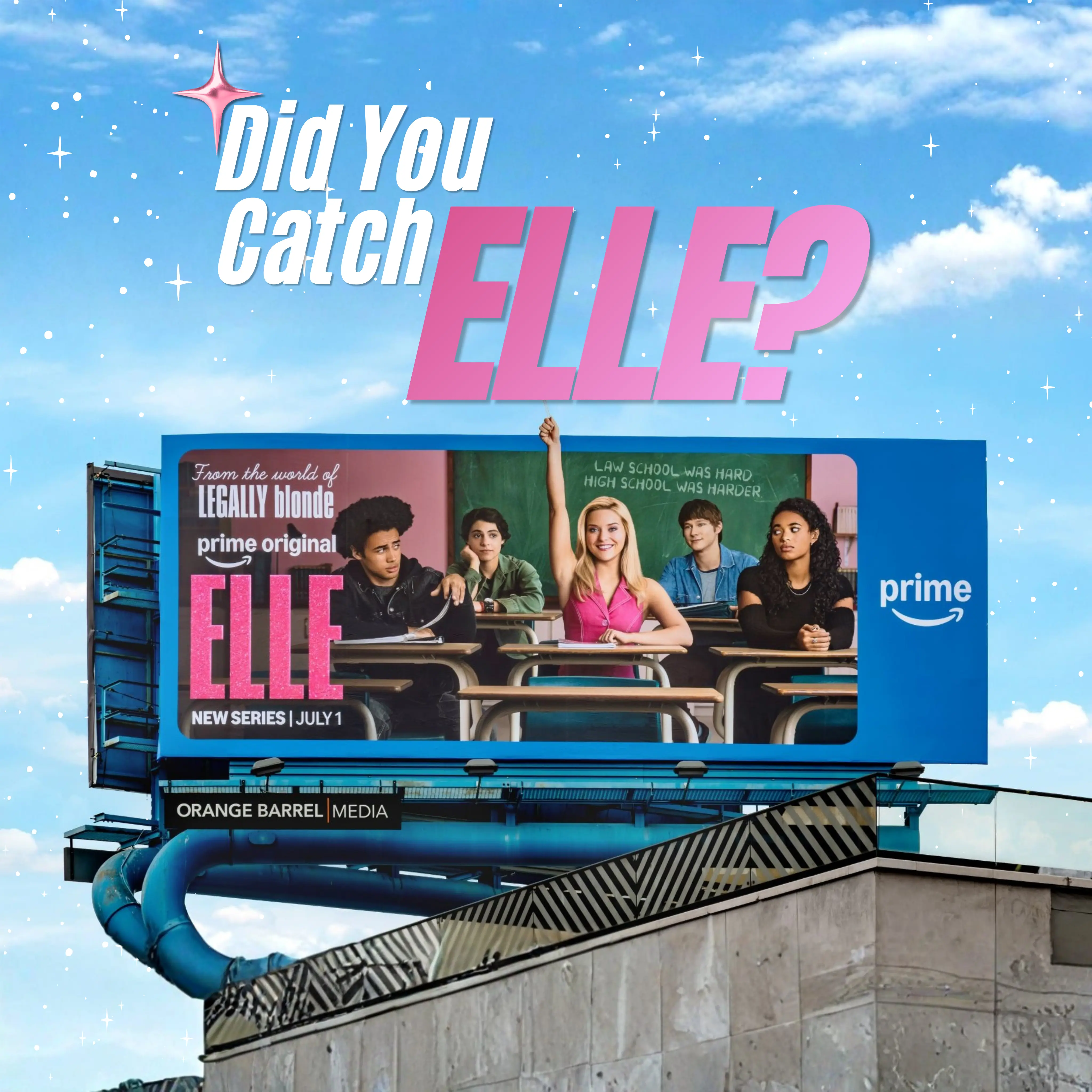 How ELLE’s OOH Campaign Builds Anticipation Before the Series Premiere