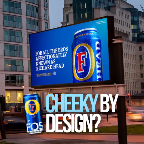 Foster’s “Love You Cans” Replaces Its Wordmark with Affectionate Insults