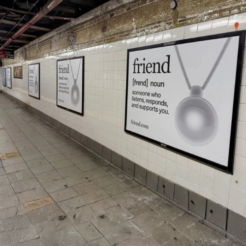 Friend: AI Device and Massive OOH in NYC
