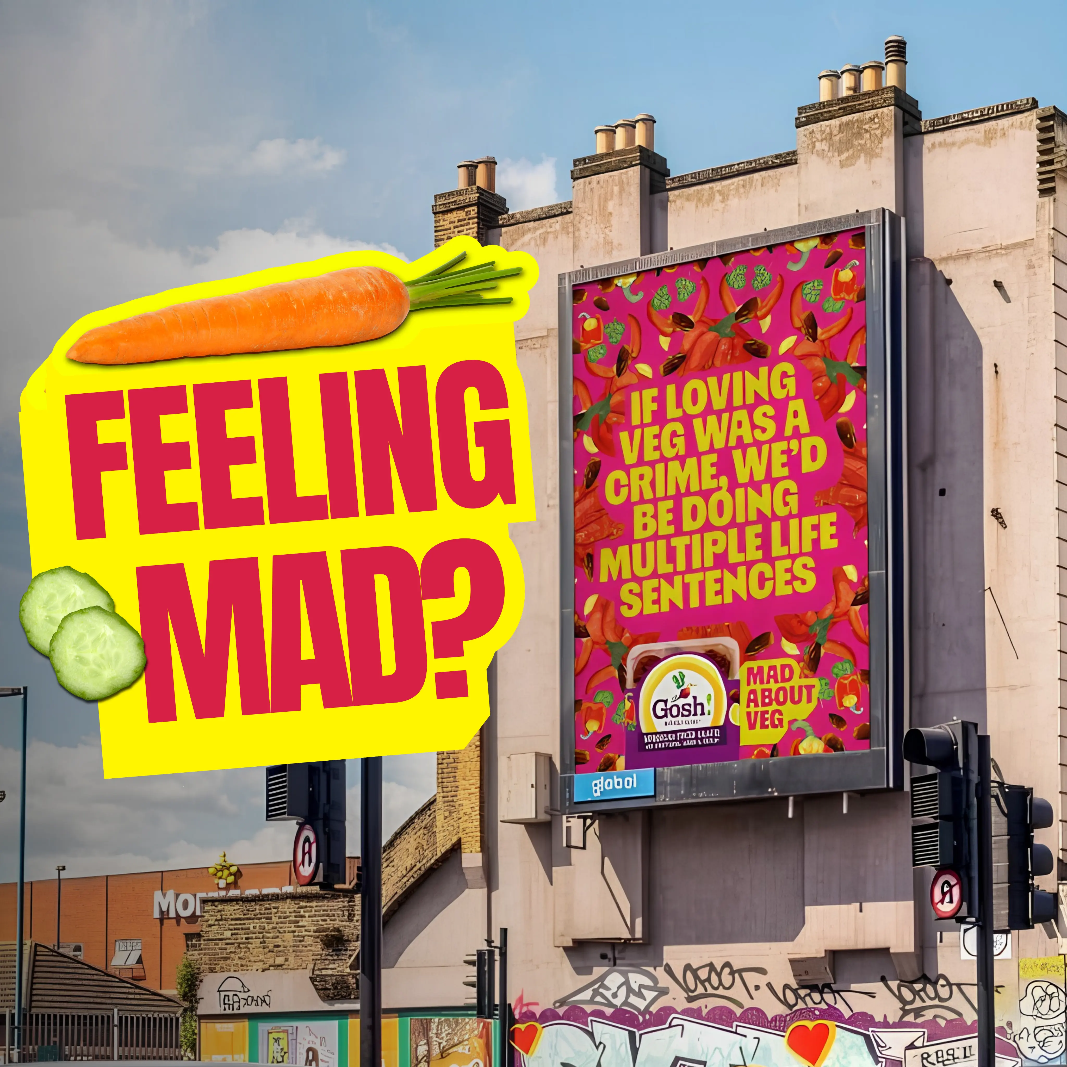 Gosh! Celebrates Vegetable Obsession With New “Mad About Veg” Campaign