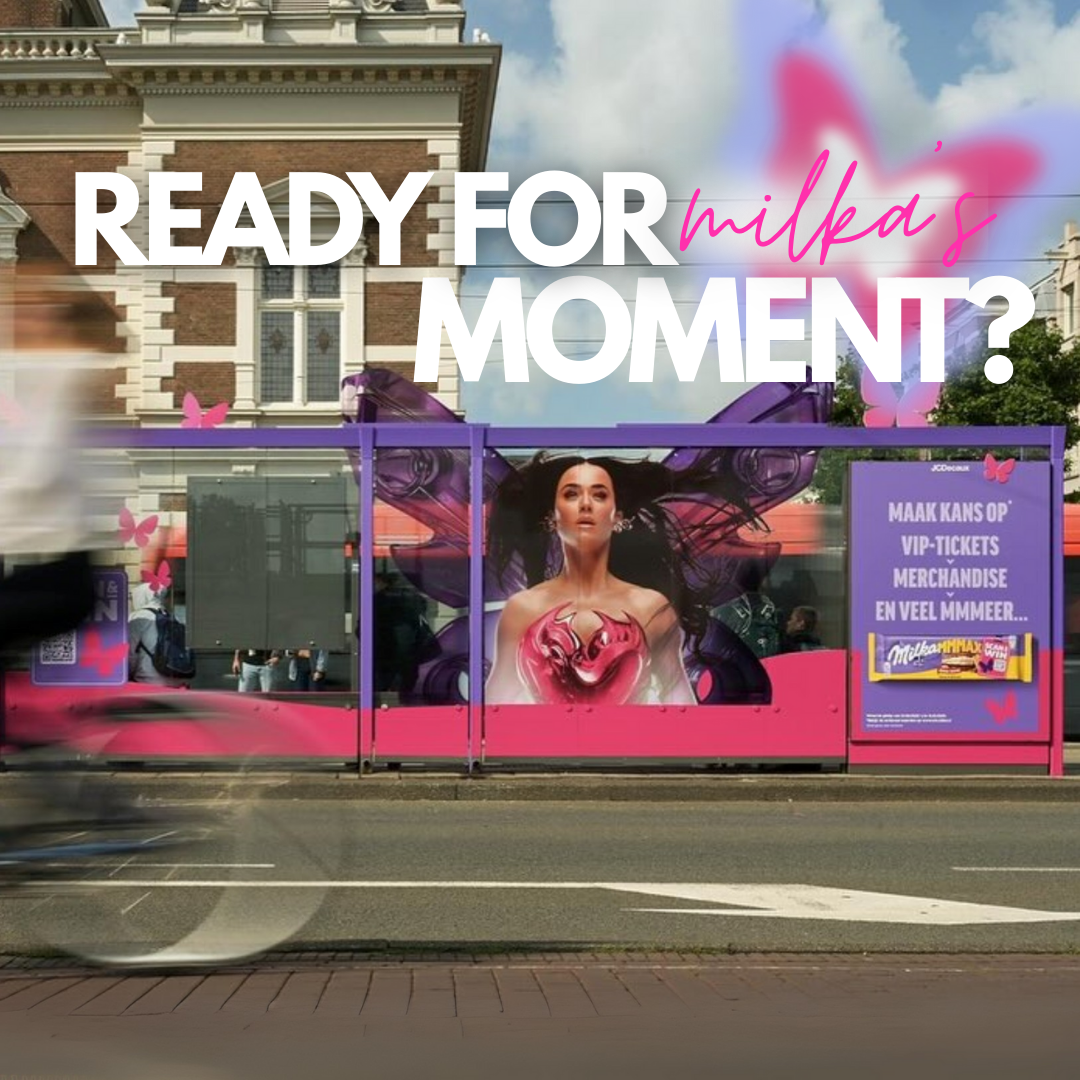 Milka’s “Once in a Lifetime” OOH Campaign Hits Amsterdam