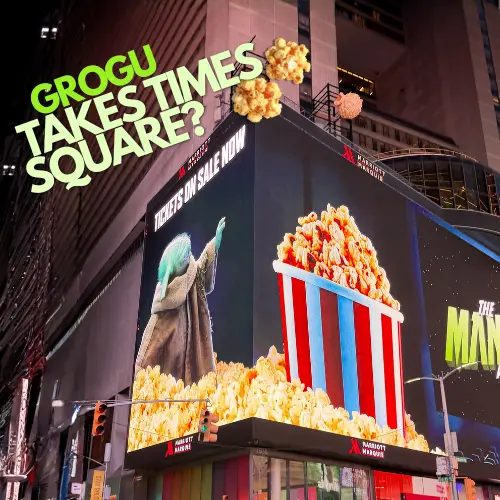 How Does Disney Turn a Movie Billboard Into a Fan Experience in Times Square?