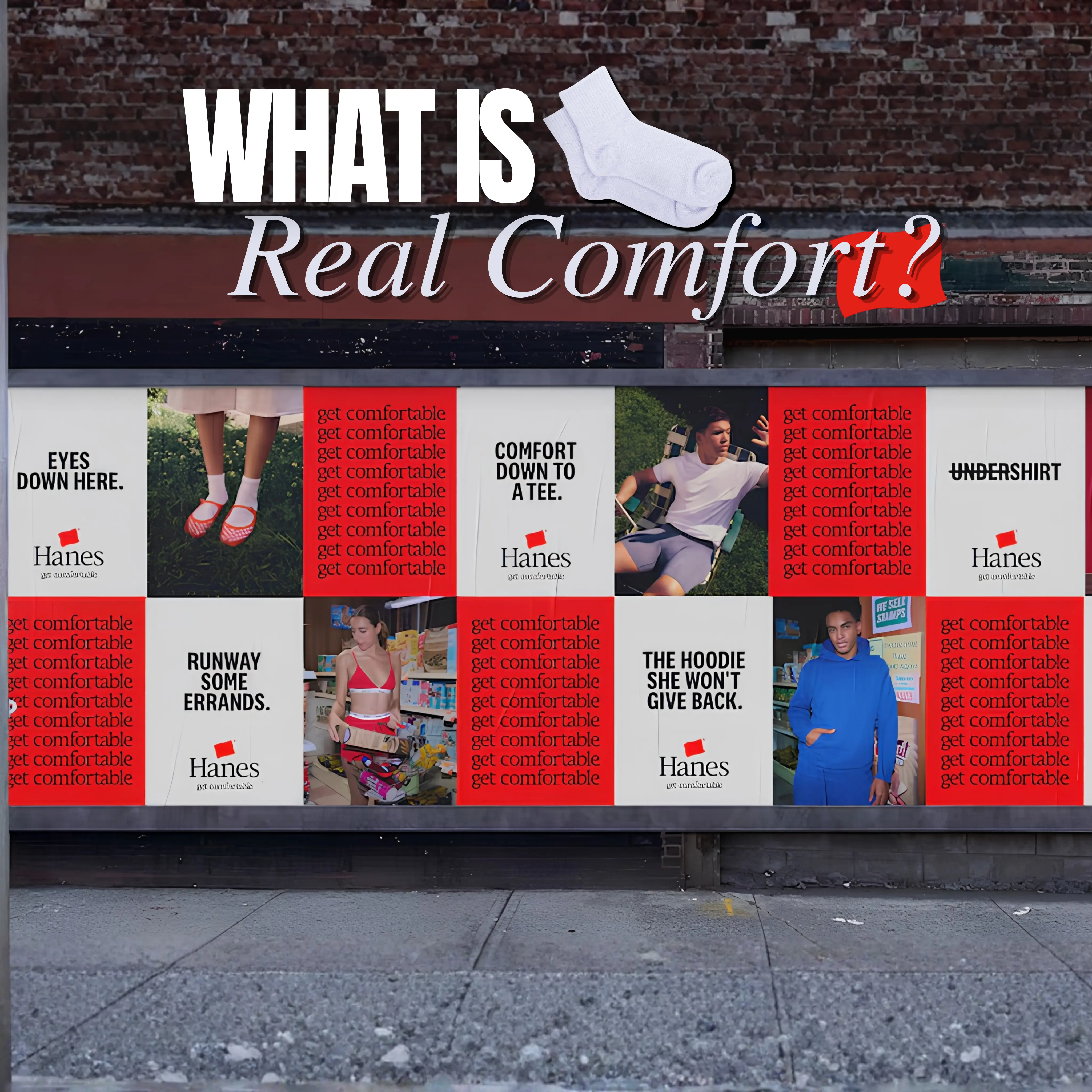 Hanes and Special US Relaunch the Brand With “Get Comfortable”