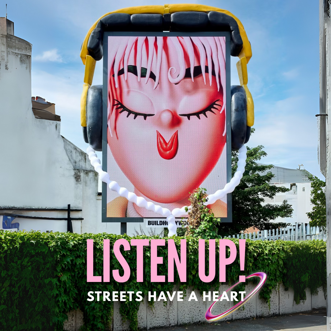 Billboards Come Alive with ‘Listen To Your Heart’ in London