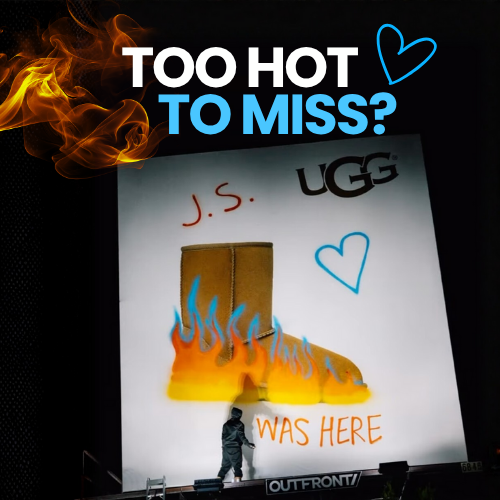 Jeremy Scott & UGG Light Up Hollywood With Flame Boots