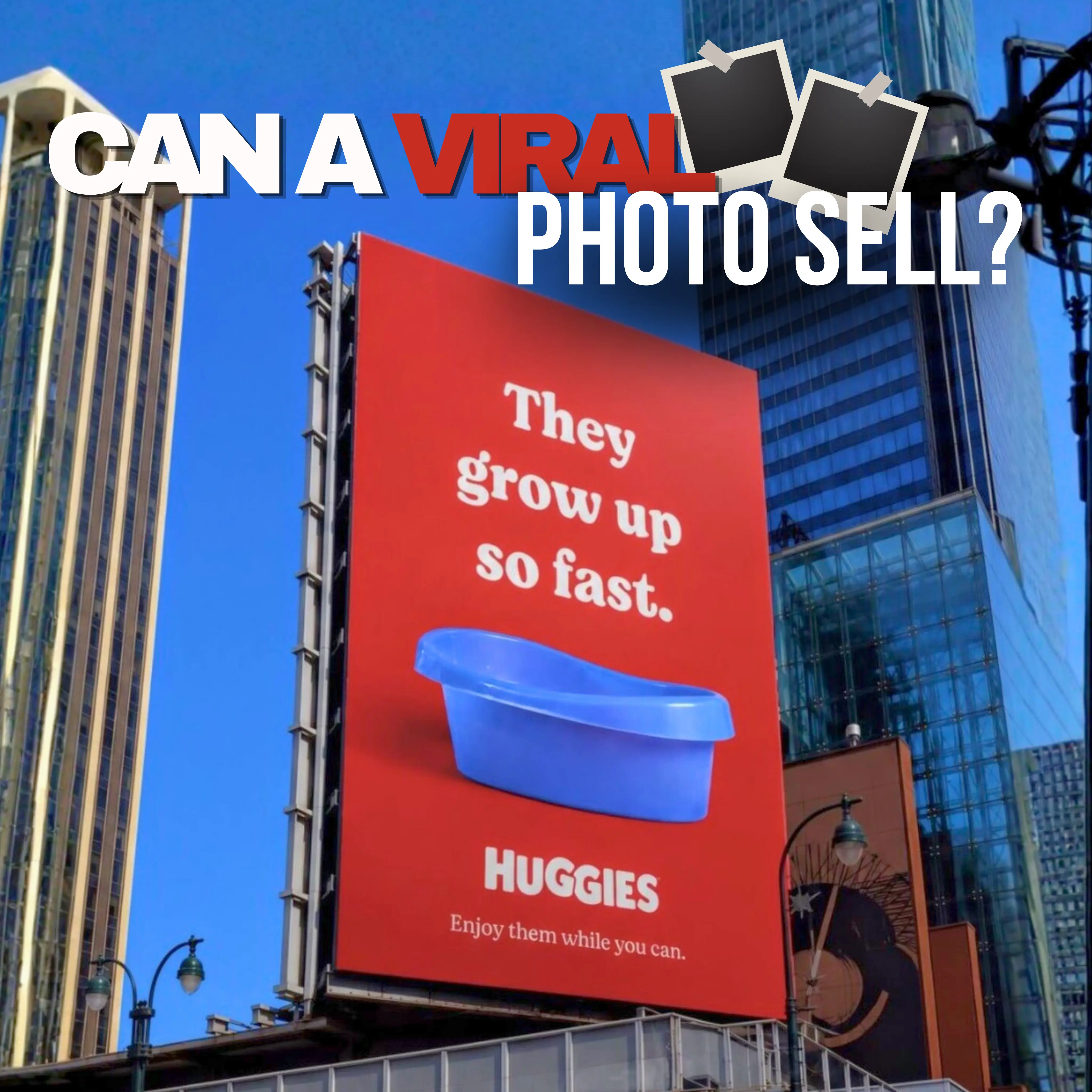 Huggies Creates Viral Outdoor Campaign Inspired by Trending Photo