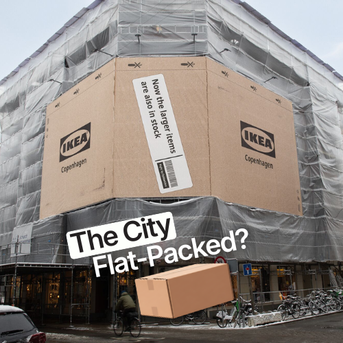 IKEA Wraps Copenhagen in Flat-Packs to Prove Big Items Are Now In Stock