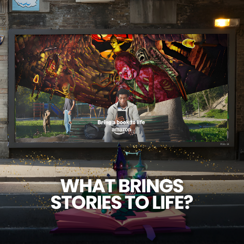 Amazon Books & Kindle — Bring a Book to Life