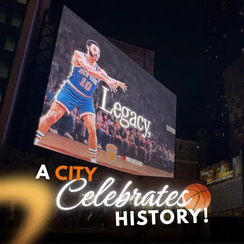 Michelob ULTRA Marks Knicks NBA Championship With Real-Time OOH Campaign