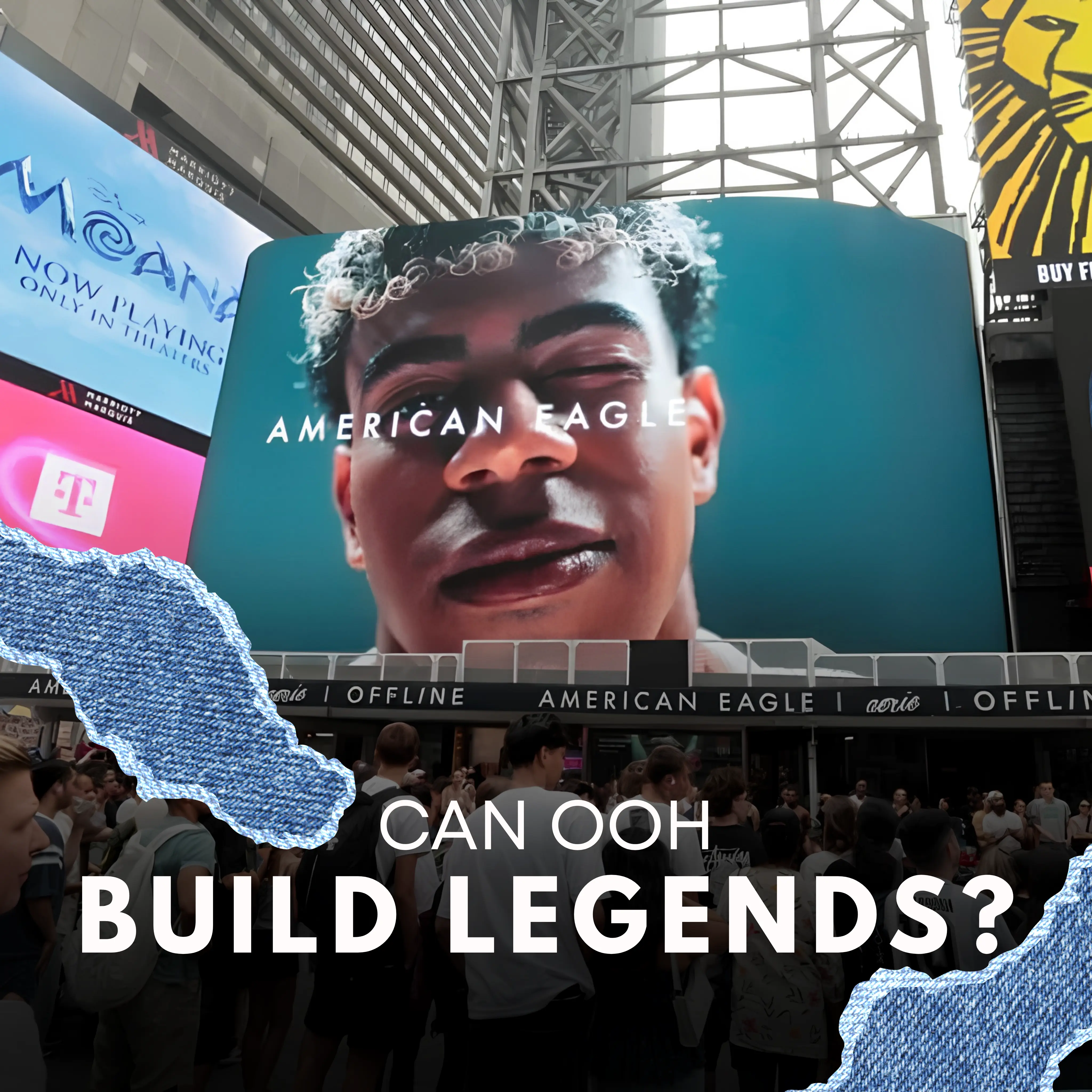 How American Eagle Turned Lamine Yamal Into a Times Square OOH Statement