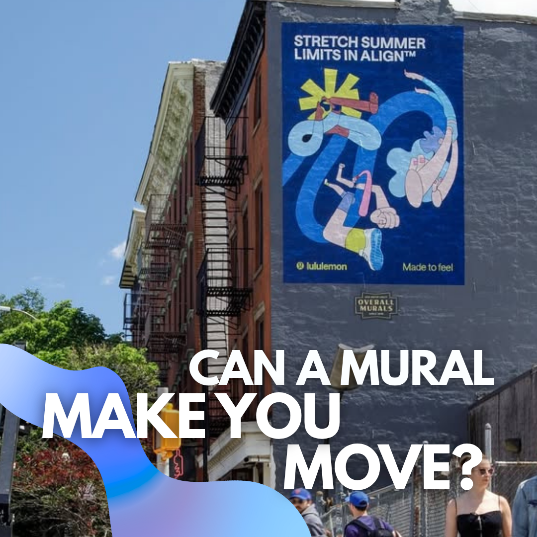 Lululemon Takes Over NYC with Vibrant Mural