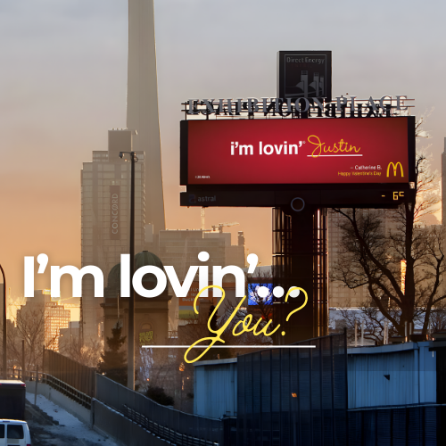 How McDonald’s Turned “I’m Lovin’ It” Into a Valentine’s Love Letter