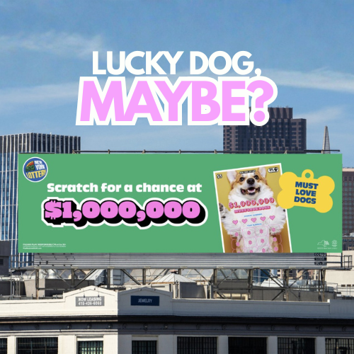 How Do You Turn a Lottery Ticket Into an Emotional Hook on a Billboard?