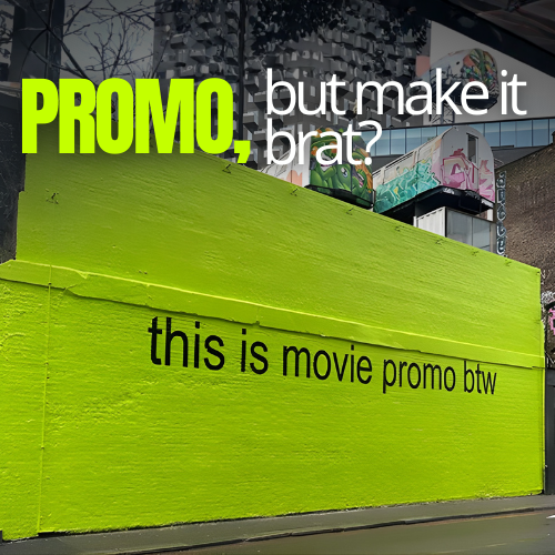 Charli XCX Turns Movie Promotion into the Joke with a Brutally Simple OOH Wall