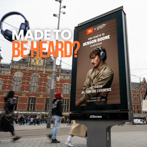 JBL’s ‘Made to Be Heard’ OOH Campaign Amplifies Music Culture