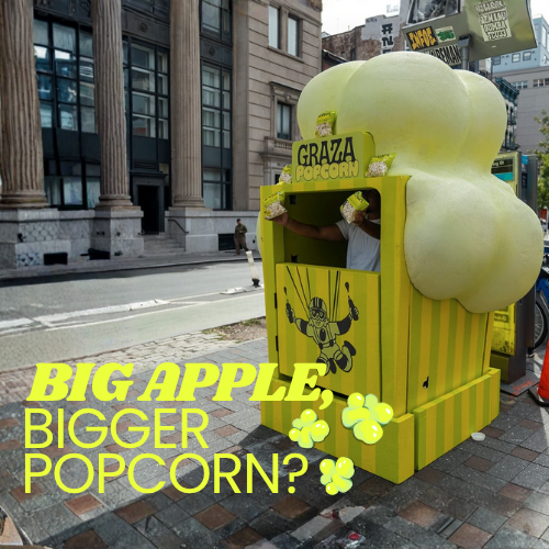EVOO Popcorn Goes Big in New York City