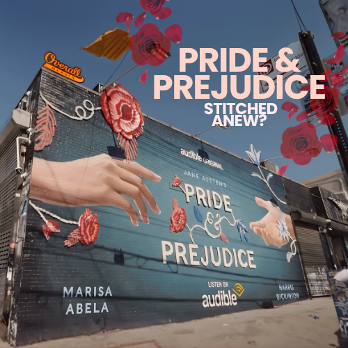 Pride & Prejudice by Audible: Paint + Embroidery on the Street