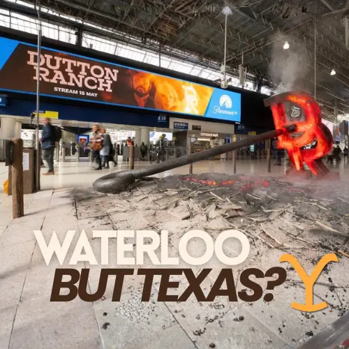 How Do You Bring a Texas Ranch Into One of London’s Busiest Stations?