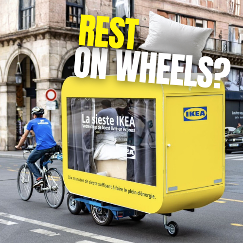 IKEA “Siesta” Campaign Brings Power Naps to the Streets of Paris