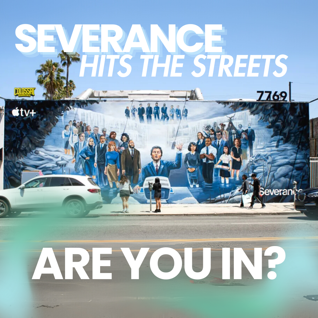 Apple TV’s Severance Mural: Art Meets Entertainment in LA