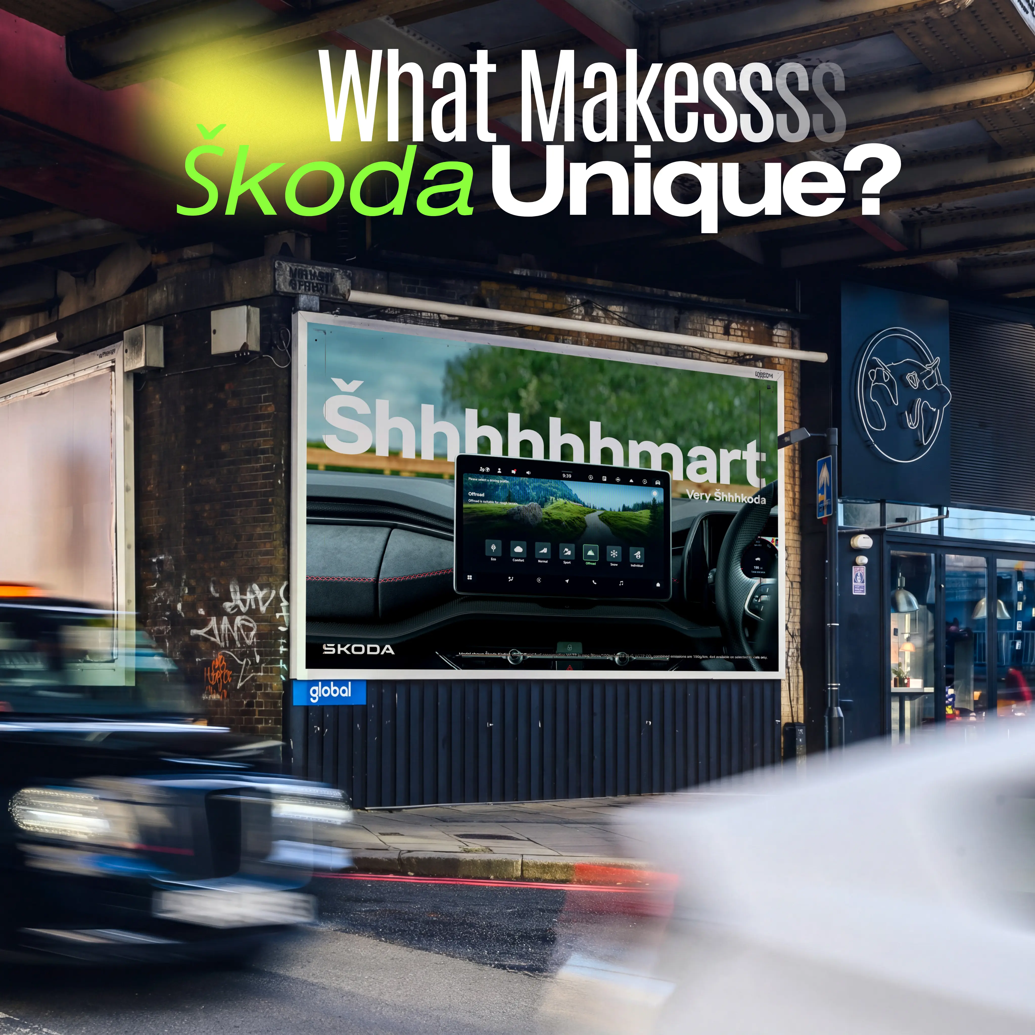 How Škoda Turned Its Accent Mark Into a Campaign