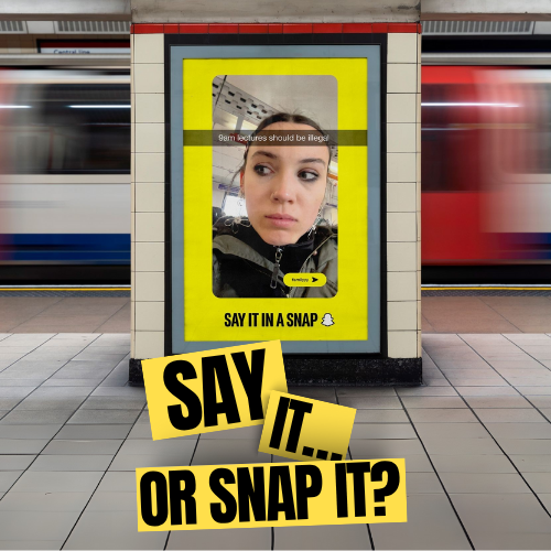 Snapchat celebrates student connections with ‘Say it in a Snap’