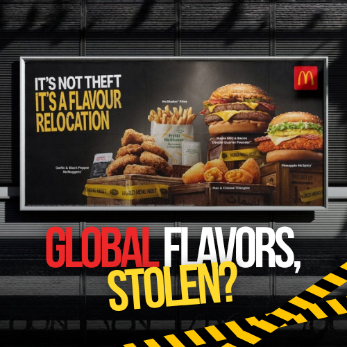 McDonald’s UK ‘World Menu Heist’ brings global hits to Britain