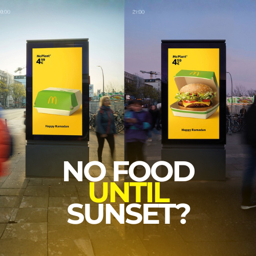 How McDonald’s Used Contextual OOH During Ramadan in Germany
