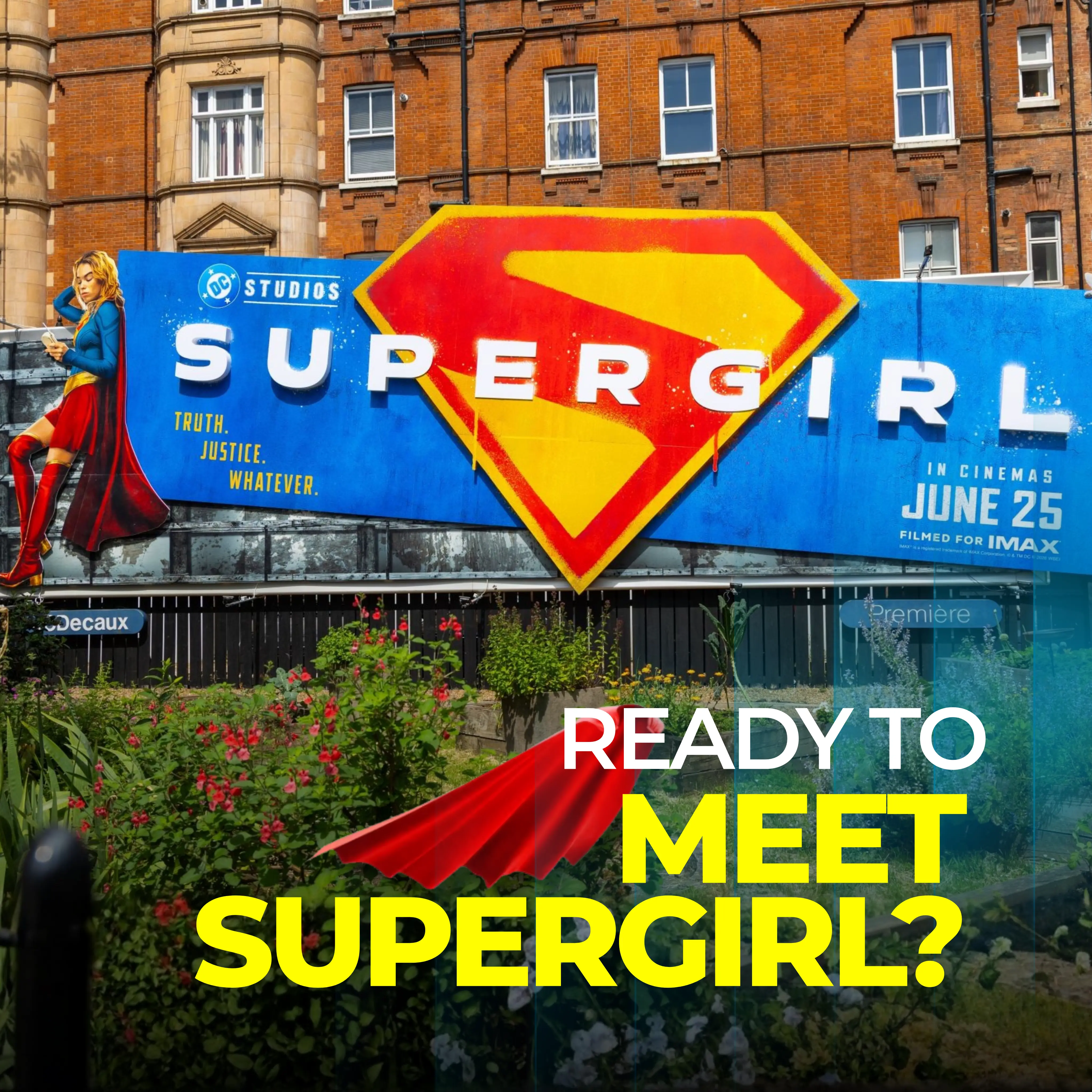 Supergirl Turns OOH Into An Experiential Event