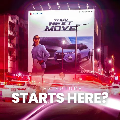 Suzuki FRONX Uses OOH To Introduce Pakistan’s First XUV