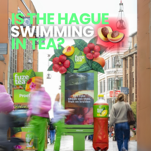 Fuze Tea’s 3D Takeover at Grote Markt, The Hague