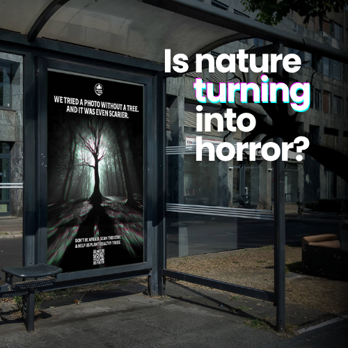 Aktion Baum: Halloween OOH Against Forest Decline