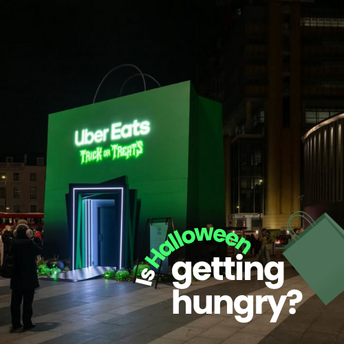 Uber Eats: Trick or Treats Pop-Up at King’s Cross